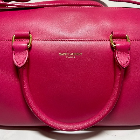 Saint Laurent Classic Baby Duffle in Pink. Includes dust bag and long strap! - Picture 5 of 15